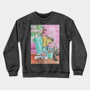 Detective Dog Ferdinand Crewneck Sweatshirt